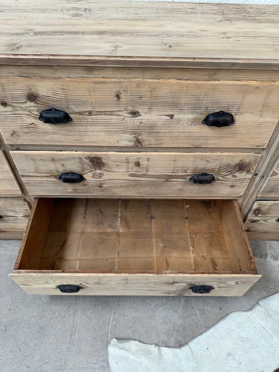 Workshop furniture from the early 20th century.