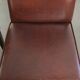 Beautiful and comfortable set of 6 sheepskin dining chairs in English style