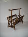 Bamboo magazine holder, rattan