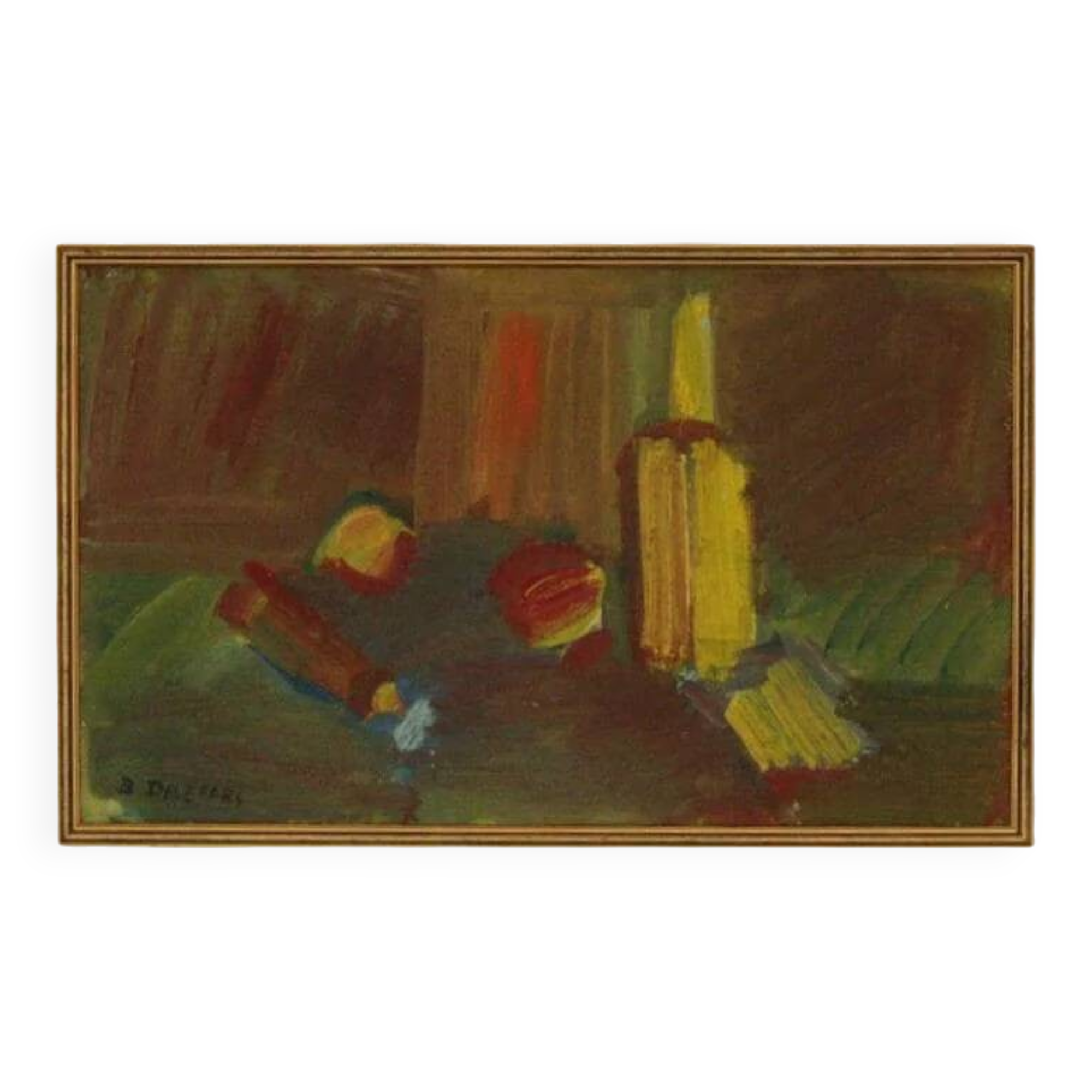 "Fruit and Bottle" by Bengt Delefors