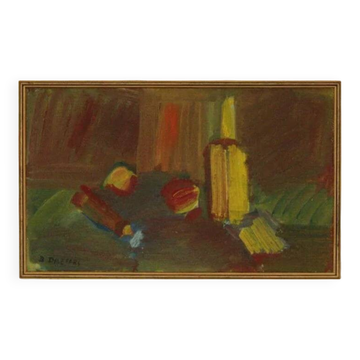 "Fruit and Bottle" by Bengt Delefors