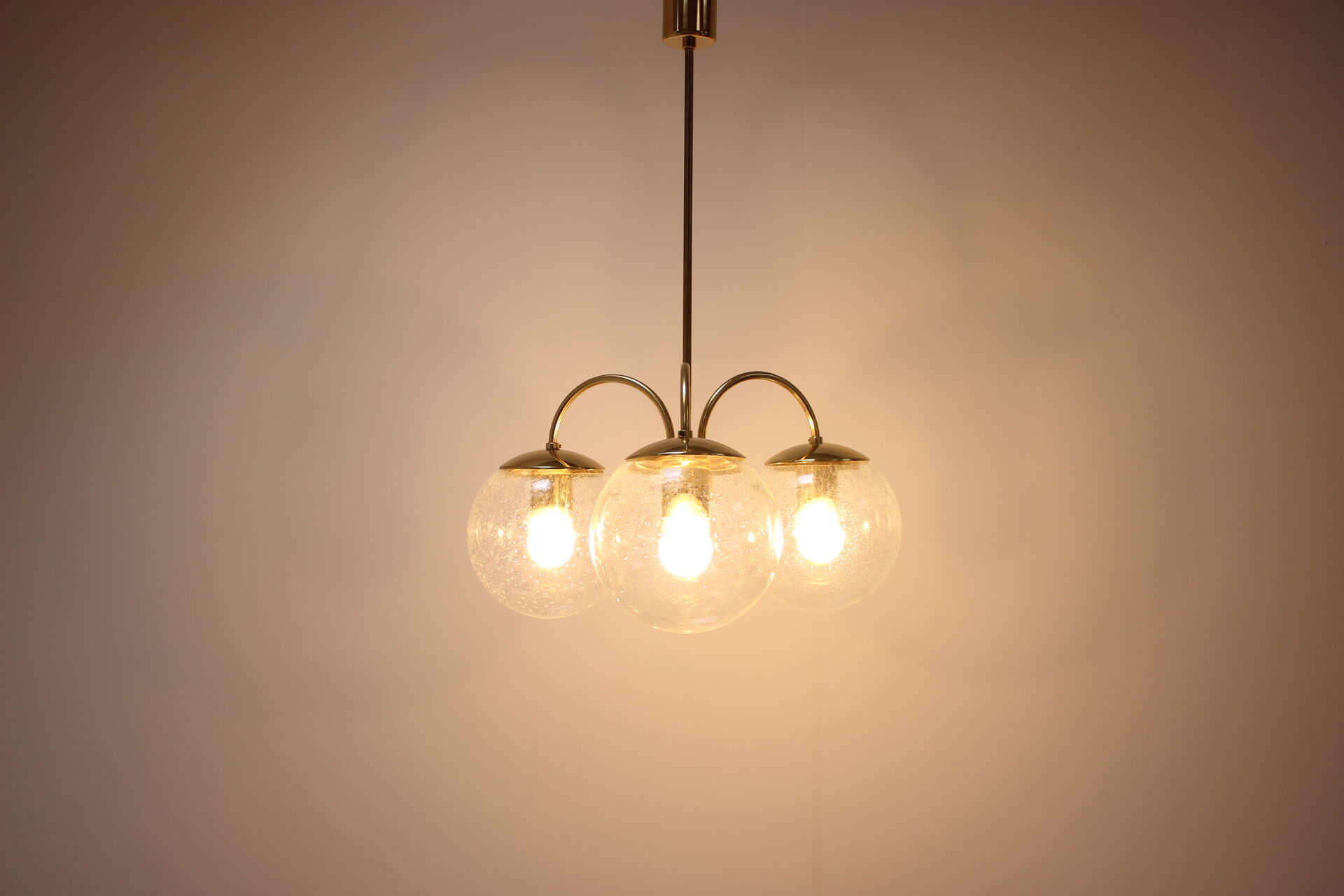 Mid-century chandelier/ Kamenický Šenov, Preciosa, 1970's.