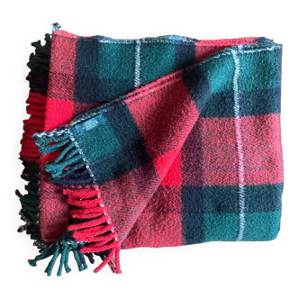 Plaid écossais laine