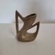 Vintage zoomorphic ceramic vase Vallauris 1970s