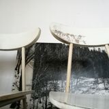 Set of 4 hiller vintage chairs