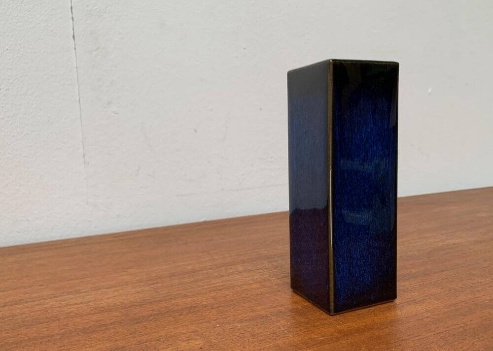 Vintage 1970s minimalist Japanese studio pottery vase from Tokoname.