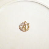 Set of 9 orchies flower plates