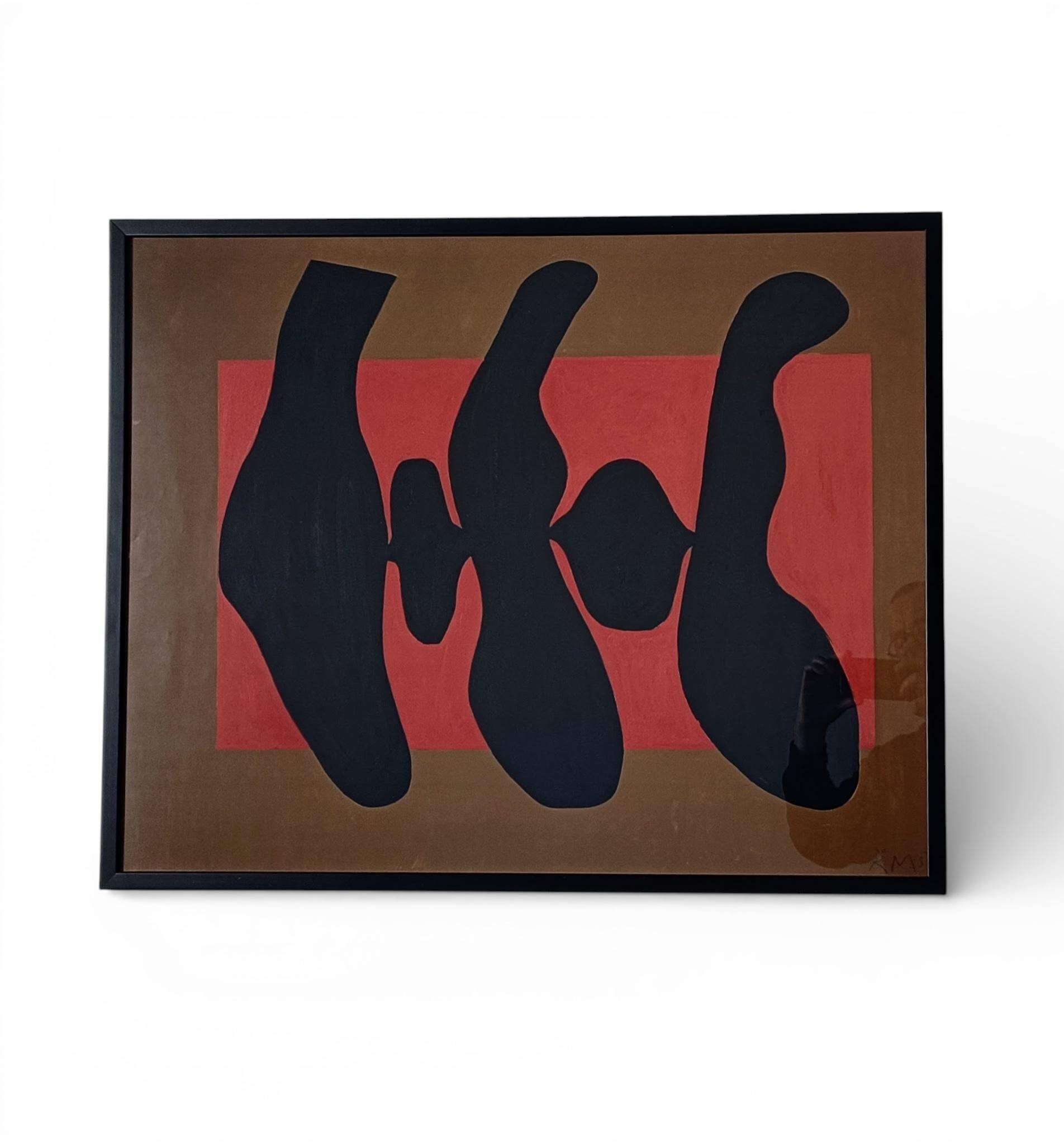 Robert Motherwell (Huile sur toile, The Dance II, 1952), Affiche/Impression, MOMA NY