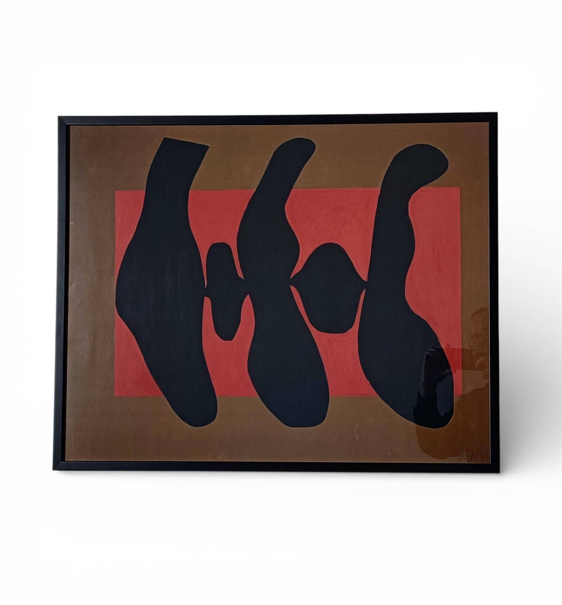 Robert Motherwell (Oil on Canvas, The Dance II, 1952), Poster/ Print, MOMA NY