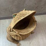Wicker Frog Basket
