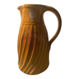 Enamelled pitcher stamped "The Cyclades" (Anduze) Perfect condition