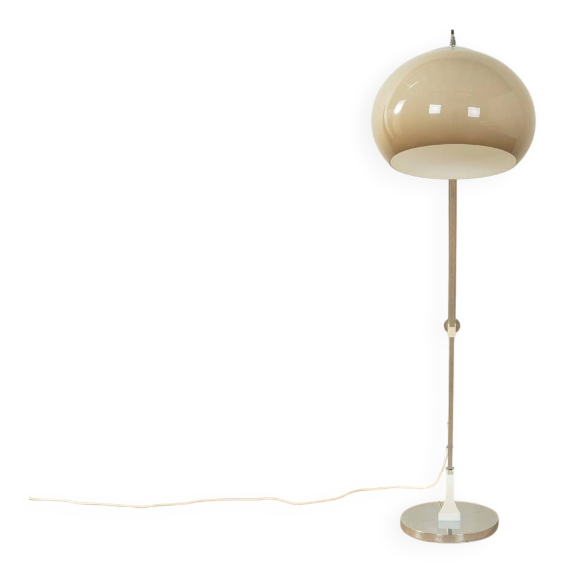 Expressive Space Age floor lamp by Goffredo Reggiani, 1970s