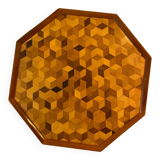 Bamboo marquetry display