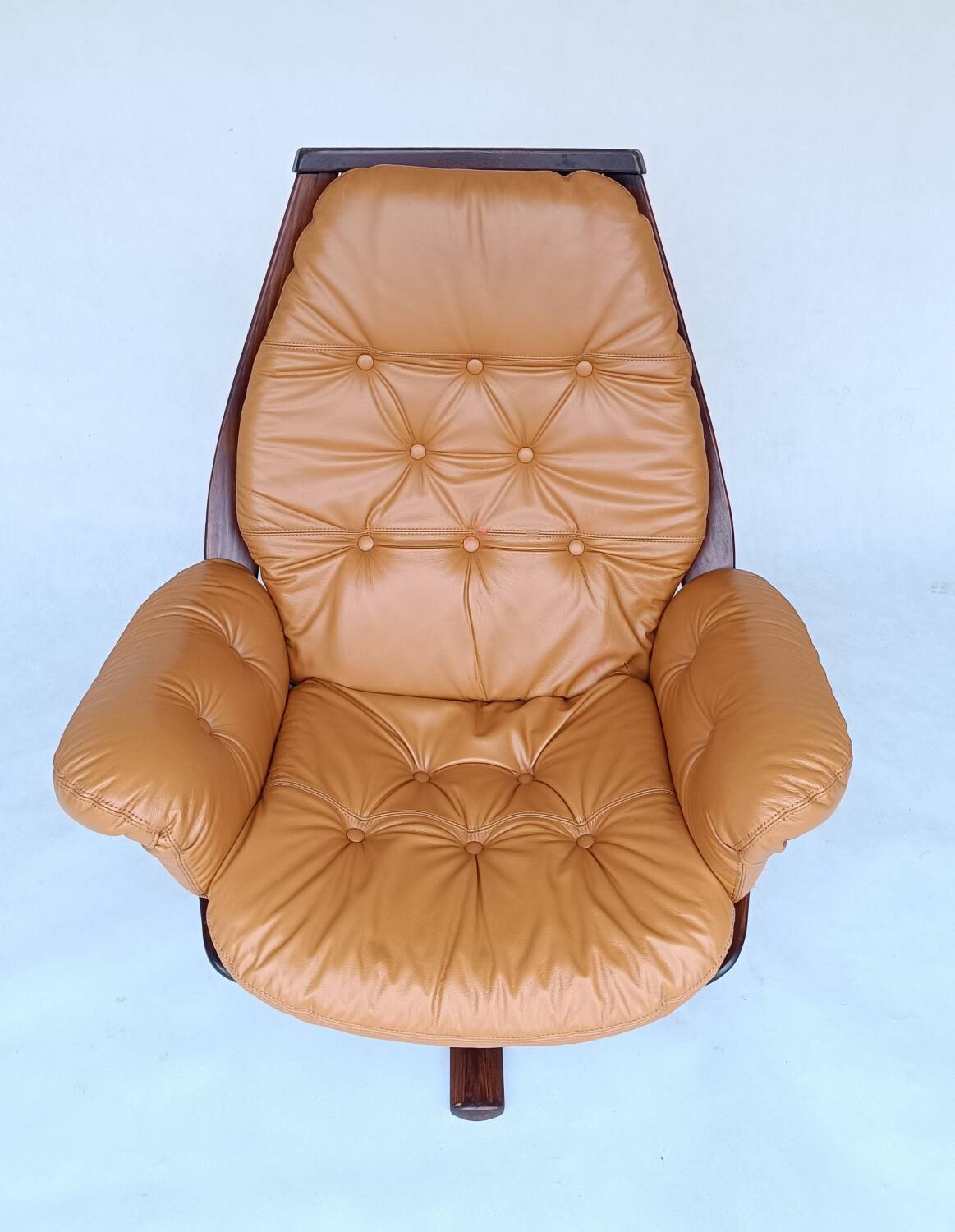 Lounge Swivel Chair by Hans Brattrud for Hove Mobler, 1970s