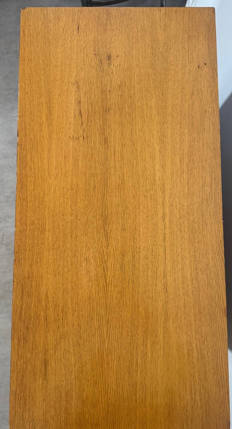 Commode vintage pieds compas