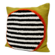 handmade wool cushion cover porthole 45 x 45 cm