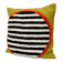 handmade wool cushion cover porthole 45 x 45 cm