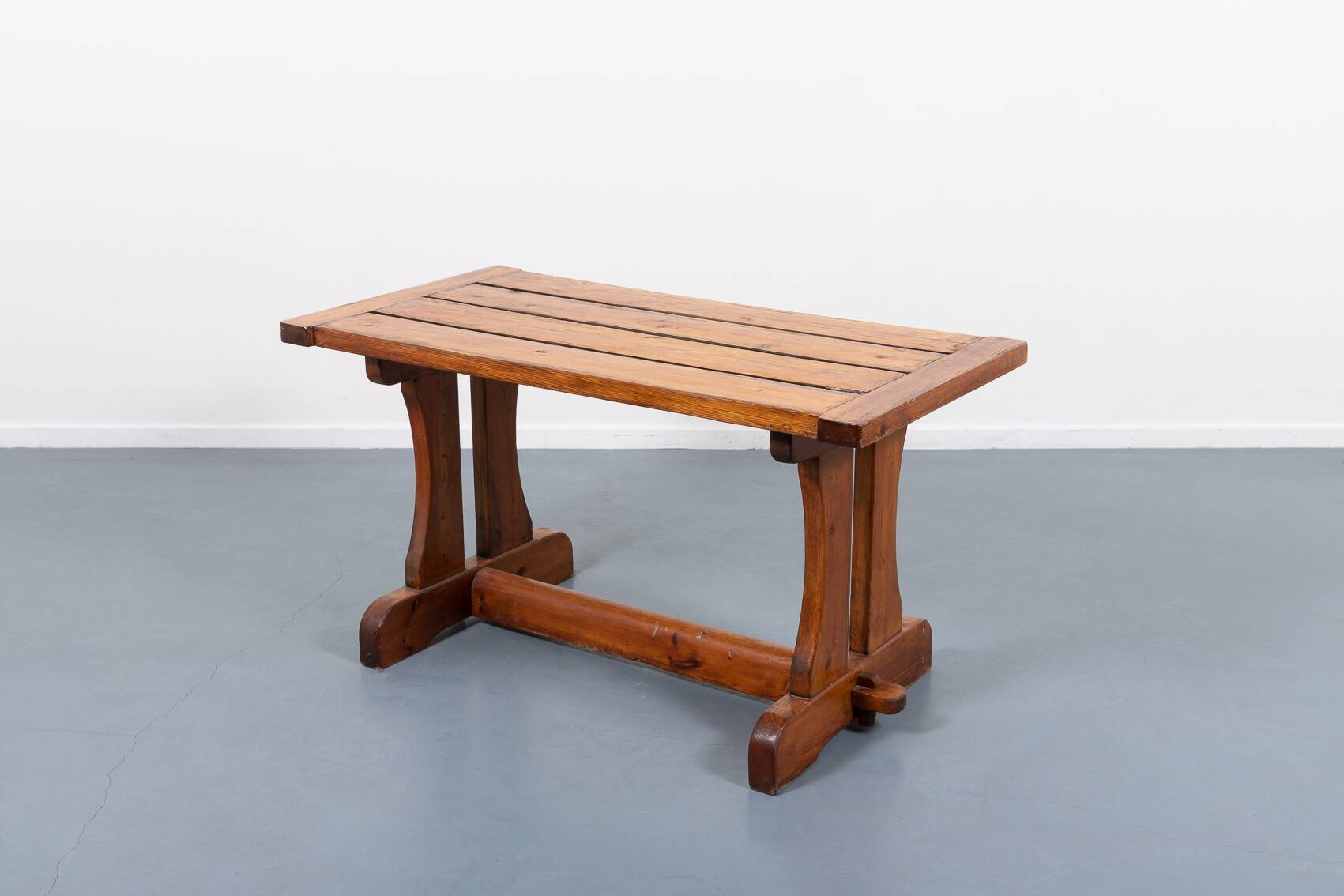 Mid-Century David Rosen solid pine table ‘Berga’ from Nordiska Kompaniet, Sweden 1950’s