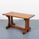 Mid-Century David Rosen solid pine table ‘Berga’ from Nordiska Kompaniet, Sweden 1950’s