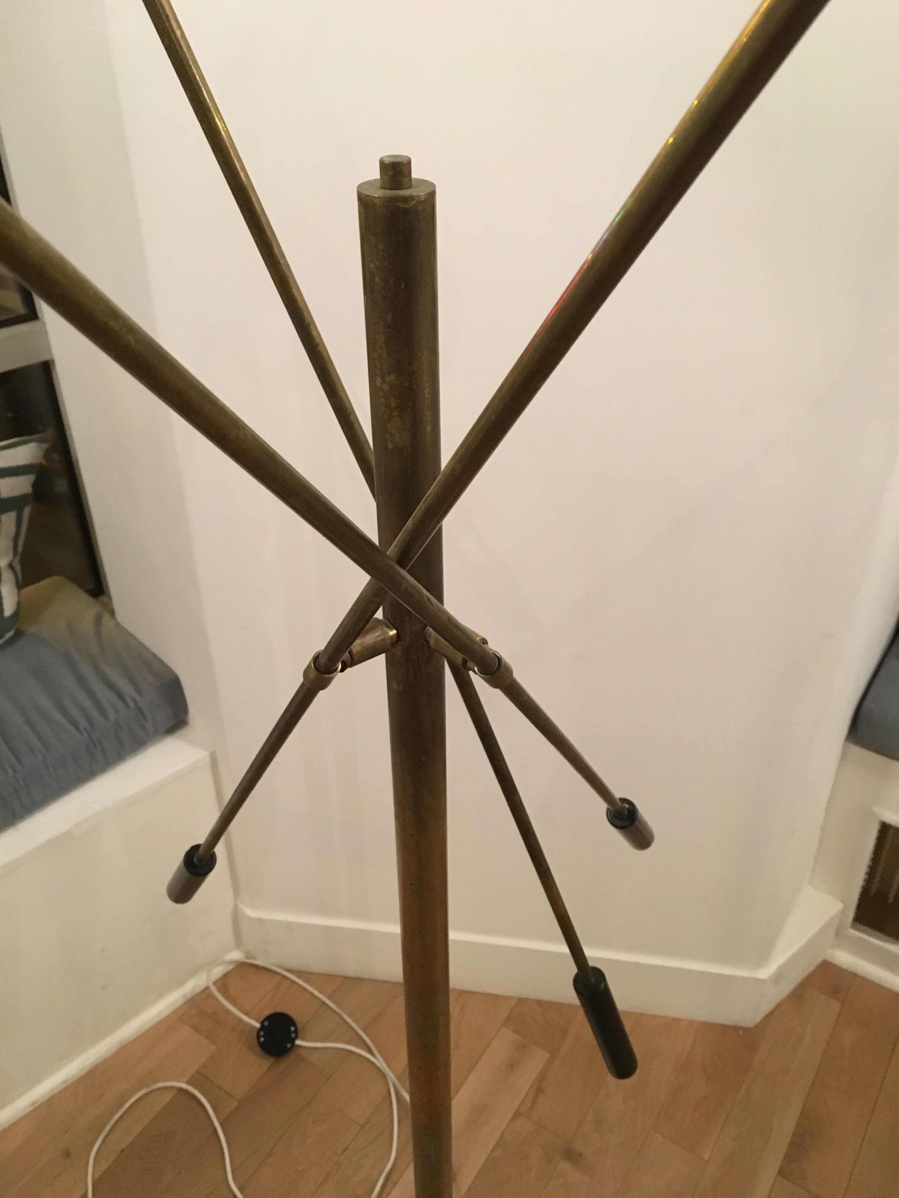 Lampadaire diabolo italien