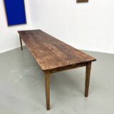 Very large solid pine farmhouse table