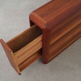Teak newspaper holder, Danish design, 1970s, production: Denmark
