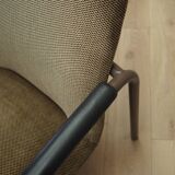 Brown armchair, Danish design, 1960s, production: Denmark