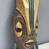 Masque africain en céramique
