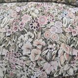 Vintage toad bench sofa with flowers