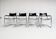 Leather Chairs by Mart Stam and Marcel Breuer, 1970s, Set of 4
