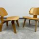 LCW chairs by Charles and Ray Eames