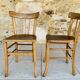 Paire de chaises bistrot par Luterma, circa 50-60