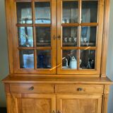 Meuble 2 corps merisier