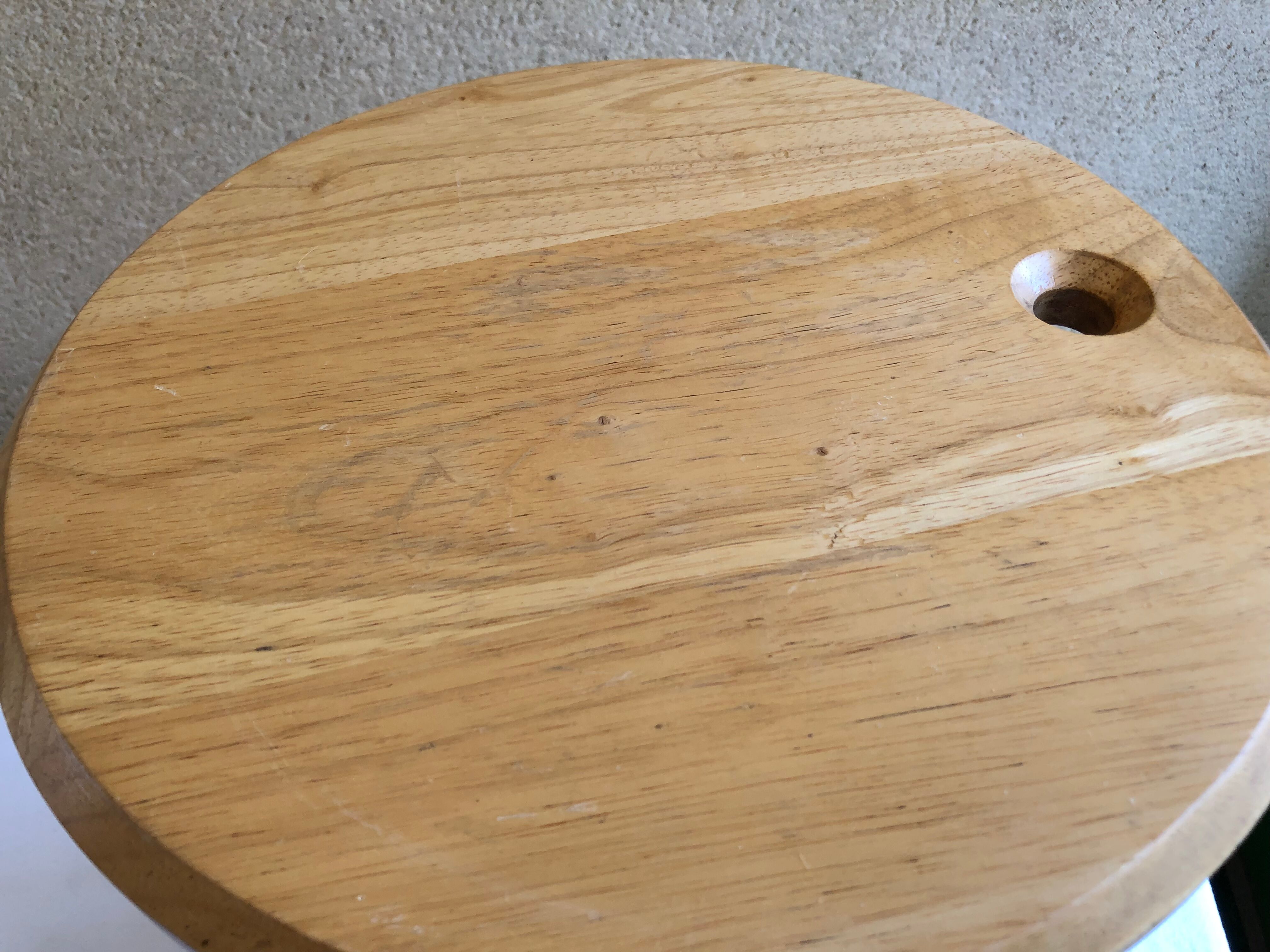 Stool folding design Suzy Adrian Reed edition artifact France vintage 80