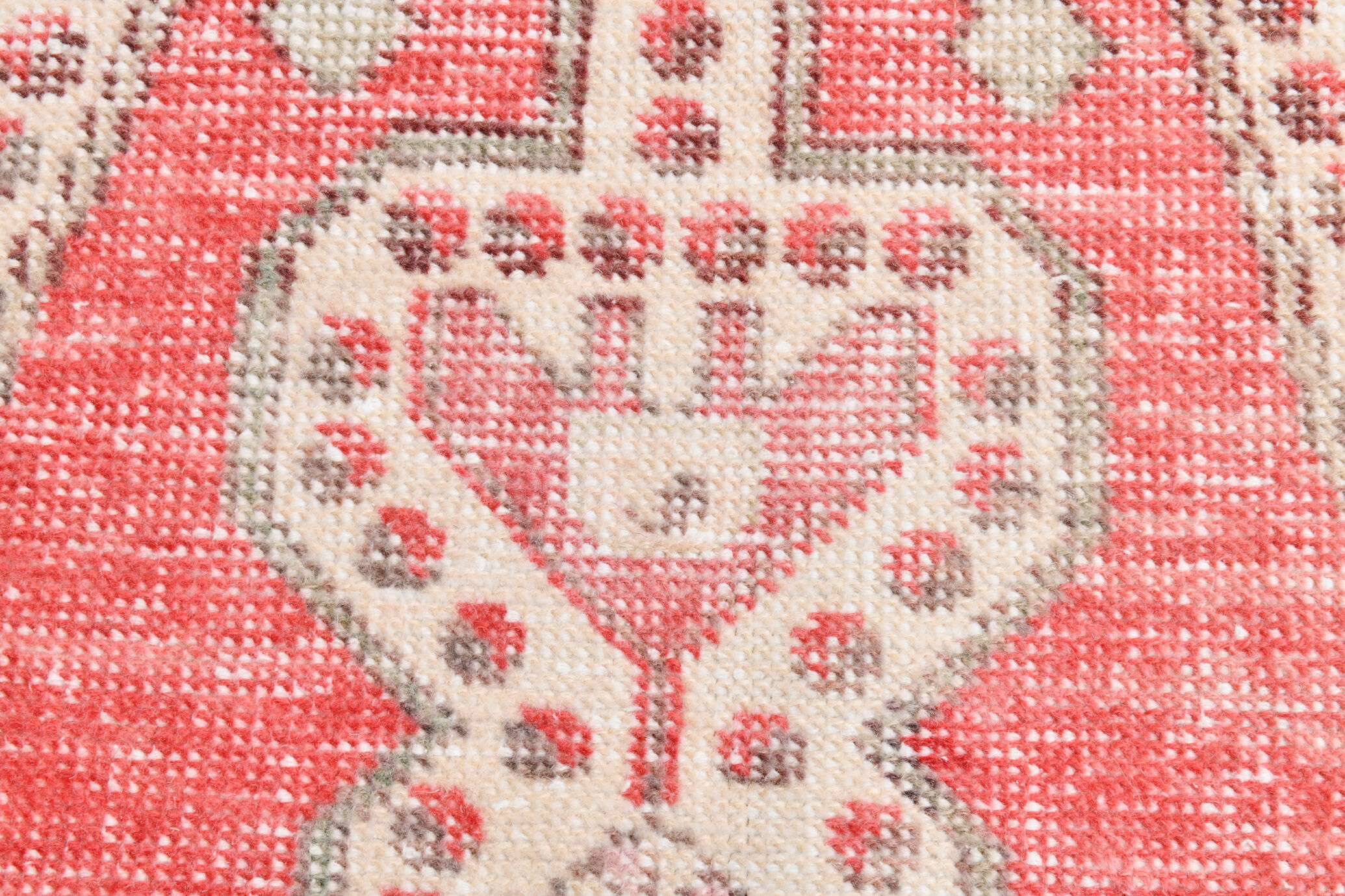 4x7 anatolian handmade vintage rug 215x138cm