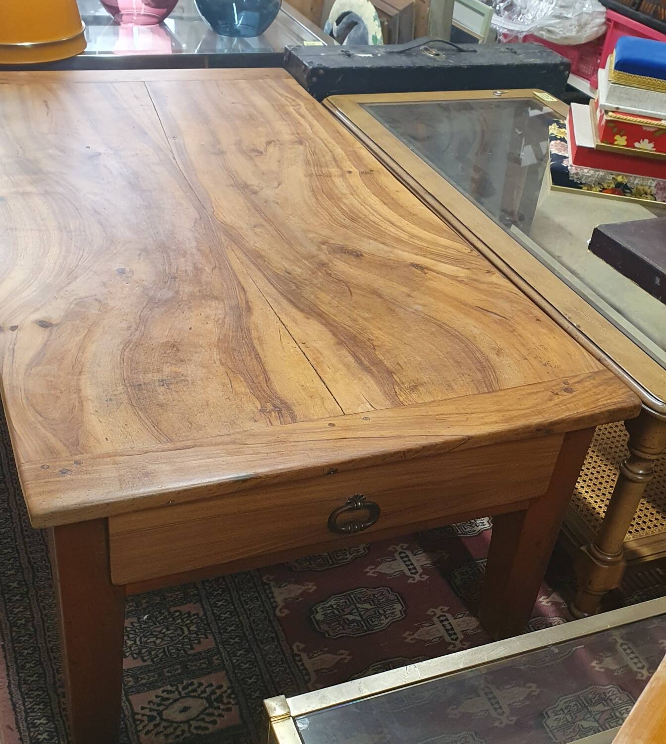 Walnut coffee table