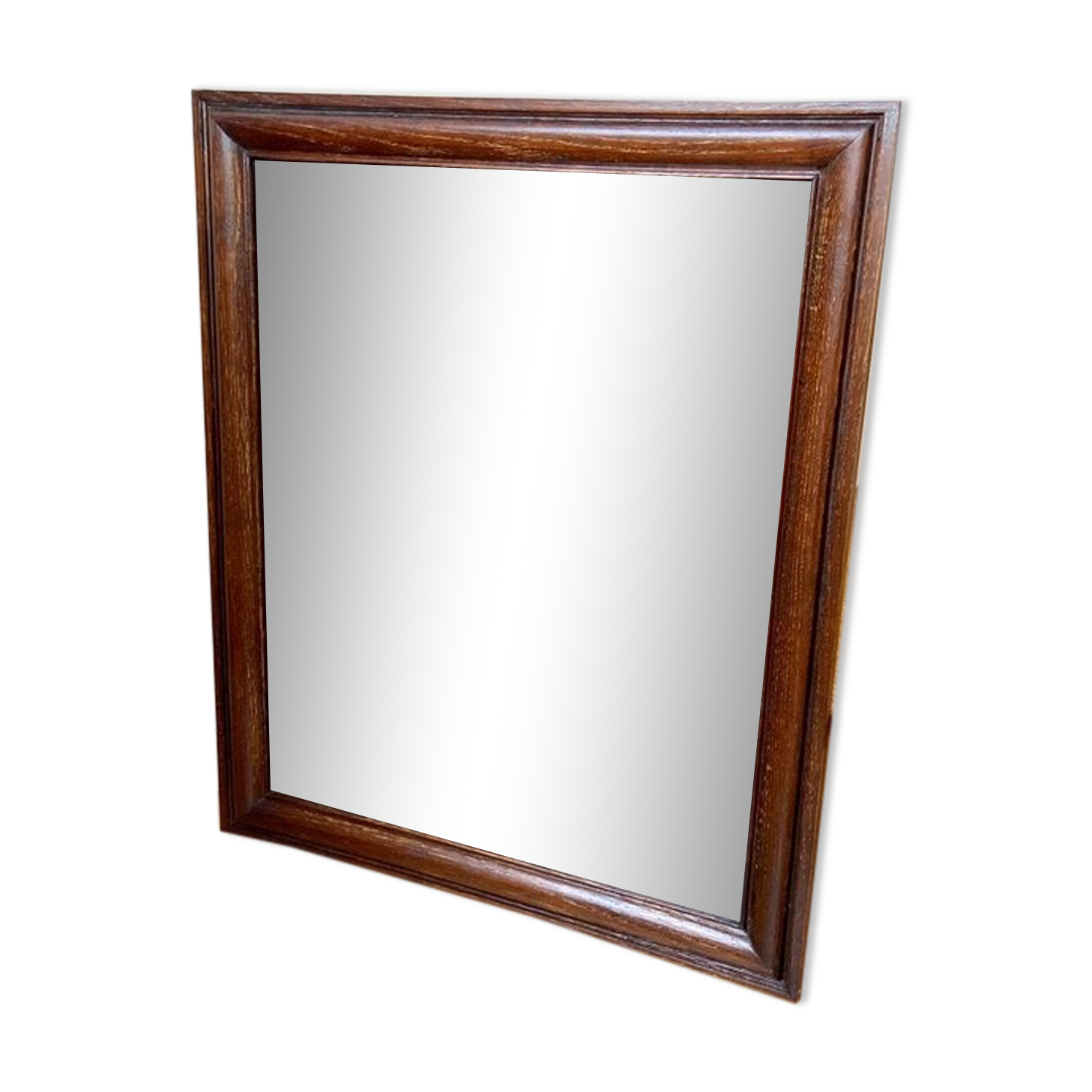 Wooden and black velvet showcase