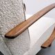 1930 Jindrich Halabala Bentwood Armchair in Ivory Premium Buckle