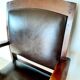 Colonial style wooden armchair