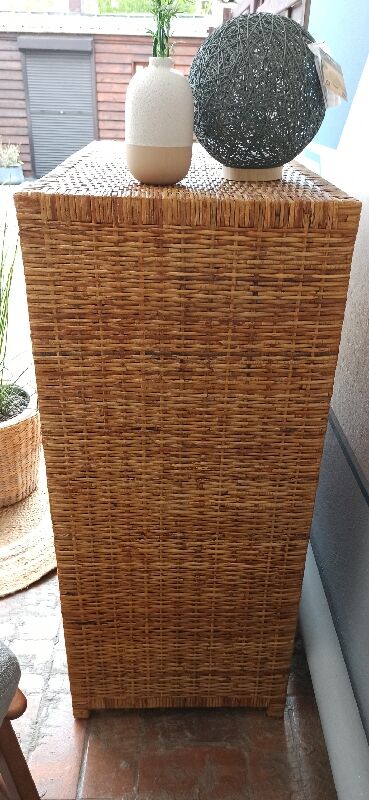 Vintage bamboo wicker rattan commodity
