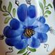 Vintage Ceramic Jug Hand-Painted, Flower Vase