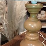 Wooden turned lamp