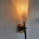 Pair of 50s rockabilly torch wall lights