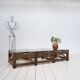 Grande table basse primitive, années 1900