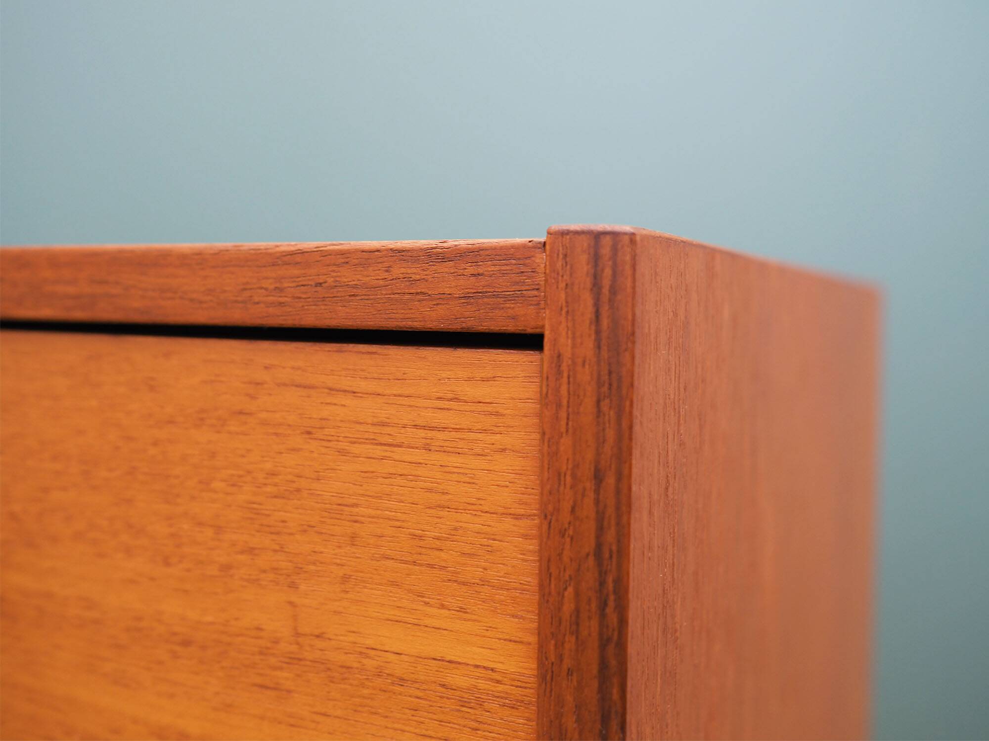 Teak chest of drawers, Danish design, 1960s, production: Denmark