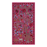 Hand-knotted rug, vintage Turkish rug 105x184 cm