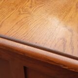 Art Deco chest of drawers in gilded oak