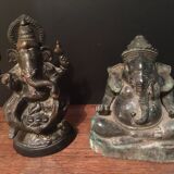 Statue Ganesh en bronze, inde