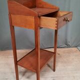 Cherry wood side table