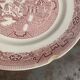 Iron earth cake dish, willow, hamage moulin des loups, north, old